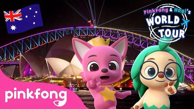 Hogi and Pinkfong's Australia Tour! | 🌎 World Tour Series | Animation & Cartoon | Pinkfong & Hogi смотреть онлайн