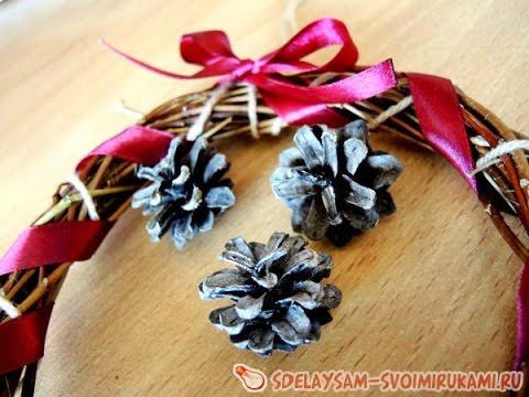 Как сделать рождественский венок своими руками смотреть онлайн