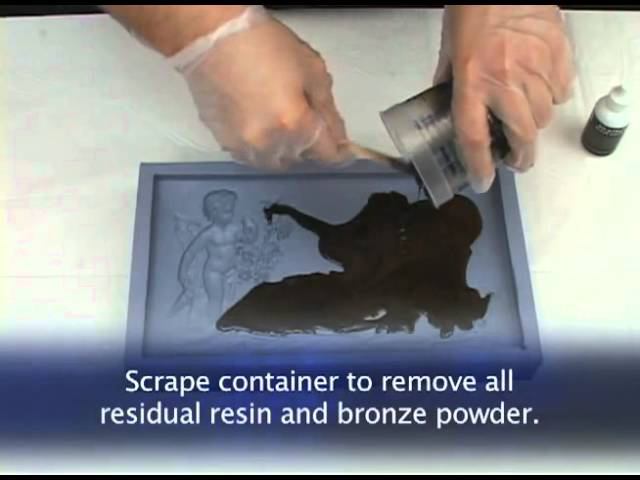 Cold Casting Real Bronze Powder & Resin Mold Making Tutorials смотреть онлайн