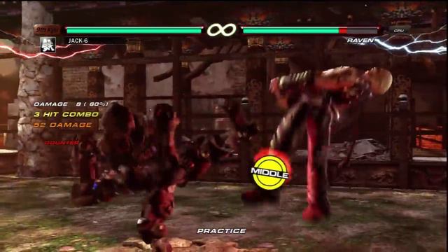 Tekken 6 Jack-6 Combo Video Vol.2 - "Tin Pistons" смотреть онлайн