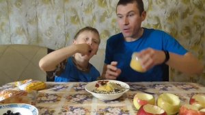 ДЕЛАЕМ С МИШЕЙ ВКУСНЯТИНУ! ВКУСНАЯ ПОЛЕЗНОСТЬ!