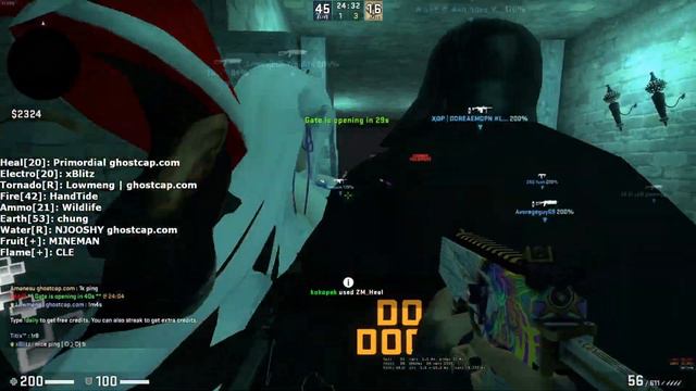 CSGO ZOMBIE ESCAPE ze_forsaken_temple_v3_b5 All Stages смотреть онлайн