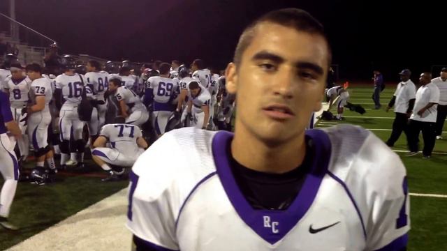 Rancho Cucamonga 2016 QB Angel Matute Post Game Interview - CollegeLevelAthletes.co смотреть онлайн
