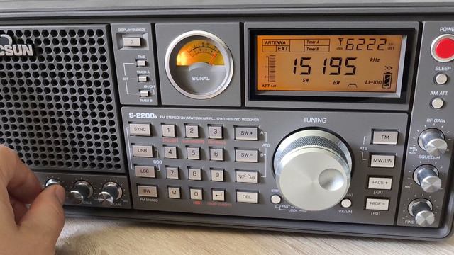 Прием на Tecsun S-2200x смотреть онлайн