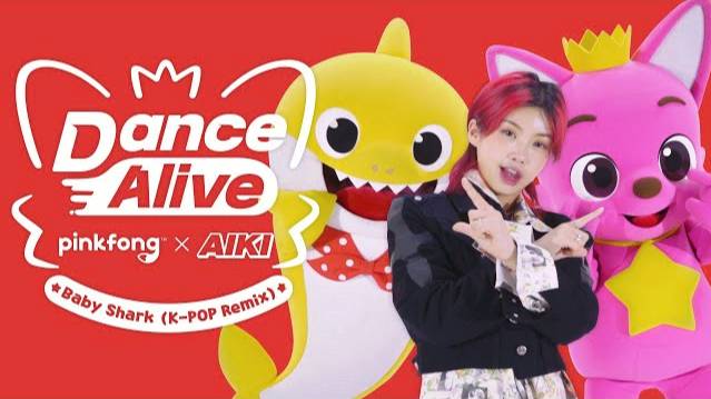 [Pinkfong x AIKI] Baby Shark麗 with AIKI (🔥Remix ver.) | KPOP Collaboration | Pinkfong Dance Alive смотреть онлайн