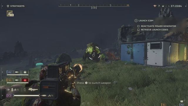 HELLDIVERS 2 - Flying Bile Spewer смотреть онлайн