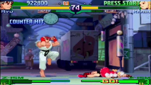Street Fighter ALPHA 3(ZERO3)Ryu clear/ストリートファイターZERO 3 リュウ クリア смотреть онлайн