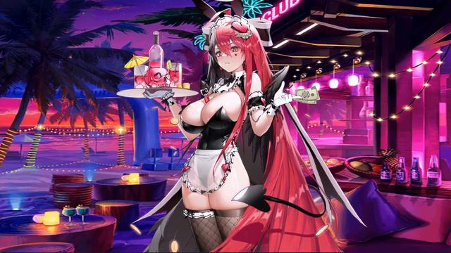 Bunny Girl Samael - Cute Waitress Girl - Destiny Child Live Wallpaper смотреть онлайн