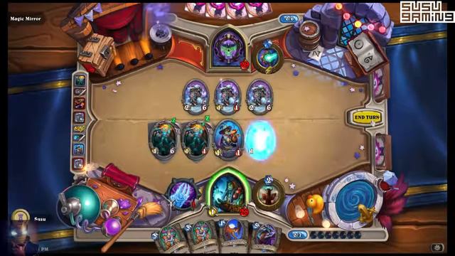 Shaman class challenge Silverware Golem One Night In Karazhan Hearthstone смотреть онлайн