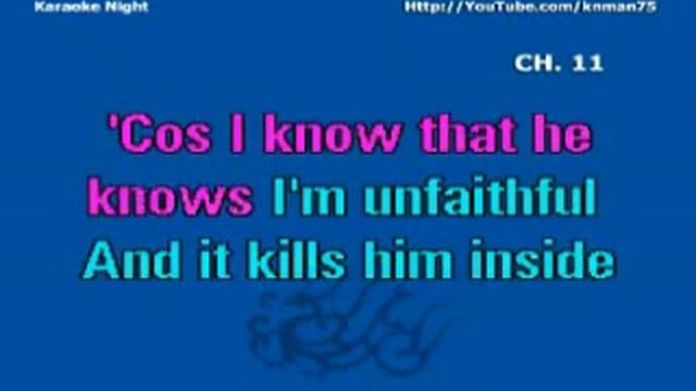 Karaoke - Unfaithful Von Rihanna