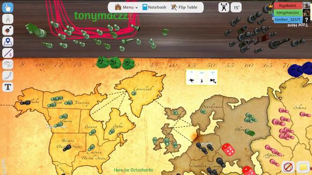 Tabletop Simulator 36: Risk Part 5 смотреть онлайн