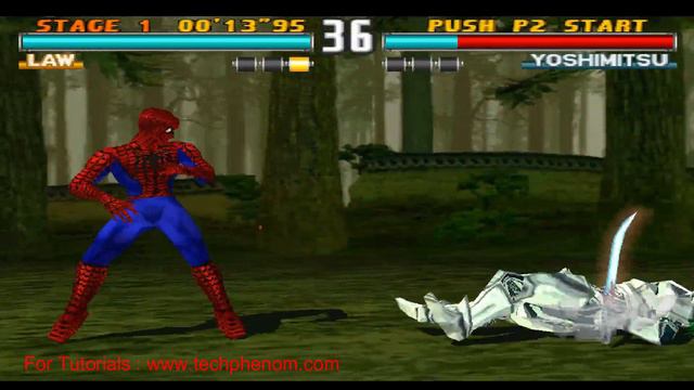 Tekken 3 SpiderMan смотреть онлайн