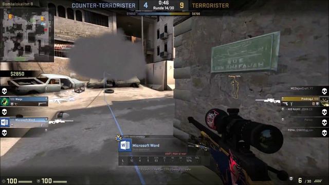 CS GO (360 NOSCOPE) смотреть онлайн
