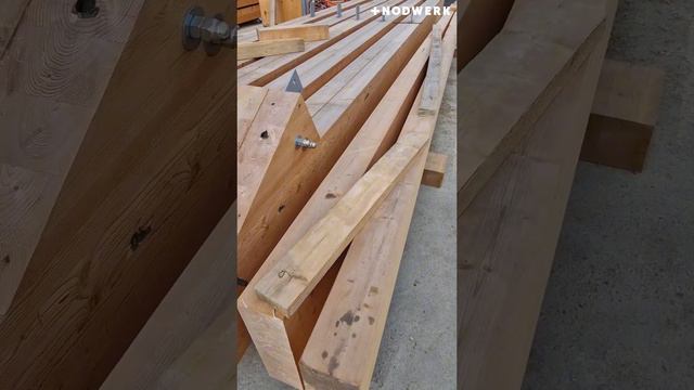 Производственный цех +NODWERK из дерева в стиле фахверк! смотреть онлайн