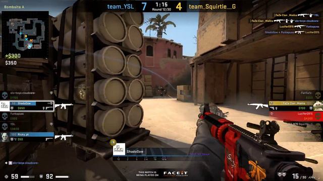 CSGO Faceit Highlights Clutches & Flicks 400 DPI 2 sens (x-ray replay ON) смотреть онлайн