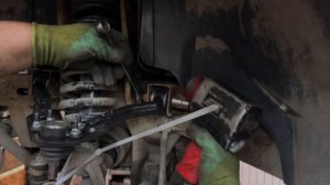 Установка верхних рычагов со сменной шаровой на SsangYong rexton 1.