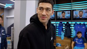 БИВОЛ  ворвался в раздевалку ЗЕНИТА