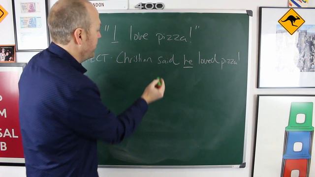 Direct and indirect speech | Canguro English смотреть онлайн