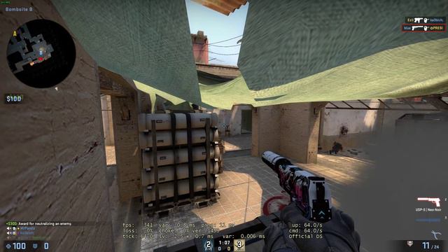 CS:GO - Double Kill - USP смотреть онлайн