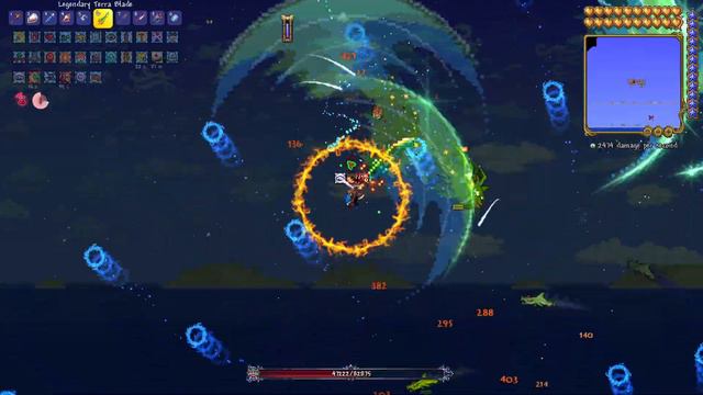 Terraria Fargo's Soul Mod Duke Fishron (Eternity-Master Mode)