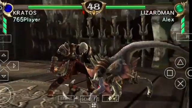 Soul calibur Broken destiny | Kratos | All hard enemy | Psp emulator Android смотреть онлайн