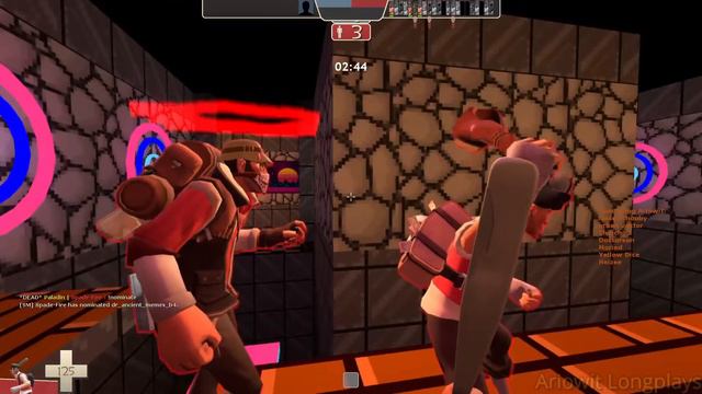 TF 2 DR Hotline Miami Team Fortress 2 Deathrun Gameplay смотреть онлайн