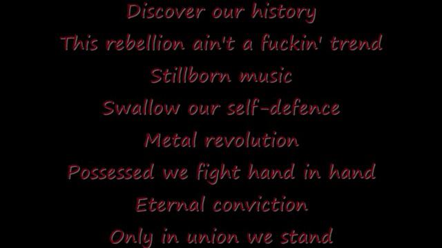 Destruction - Trash 'til Death (Lyrics) смотреть онлайн