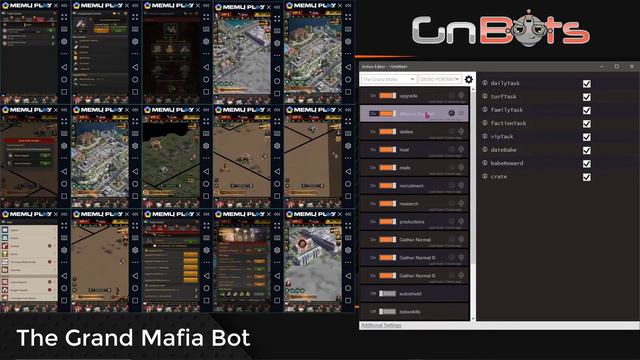 The Grand Mafia Bot - Auto Farm on Unlimited Accounts! смотреть онлайн