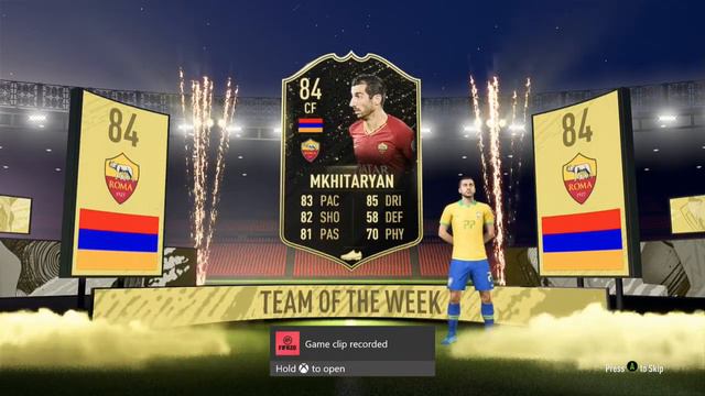 Watch me open a Fifa 20 pack and get Henrikh Mkhitaryan Team of The Week Inform (NO FACE) смотреть онлайн