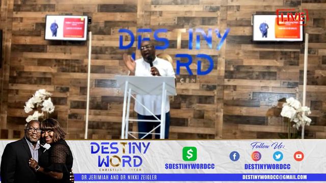 Destiny WORD CC Resurrection SUNDAY WITH DR.JERIMIAH ZEIGLER смотреть онлайн