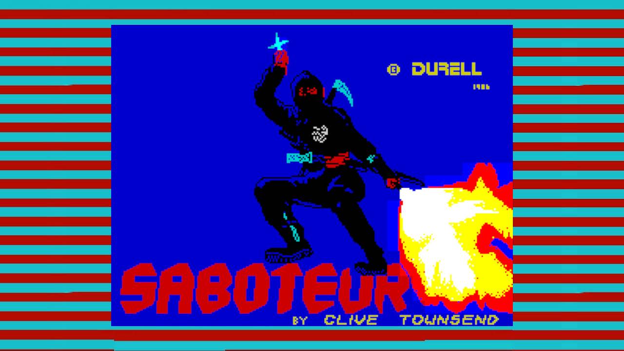Saboteur! (1985) - ZX Spectrum (полное прохождение) смотреть онлайн