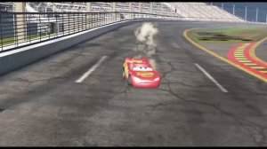 Cars The King Crash | Pixar Cars | Remake | BeamNG.Drive Movie