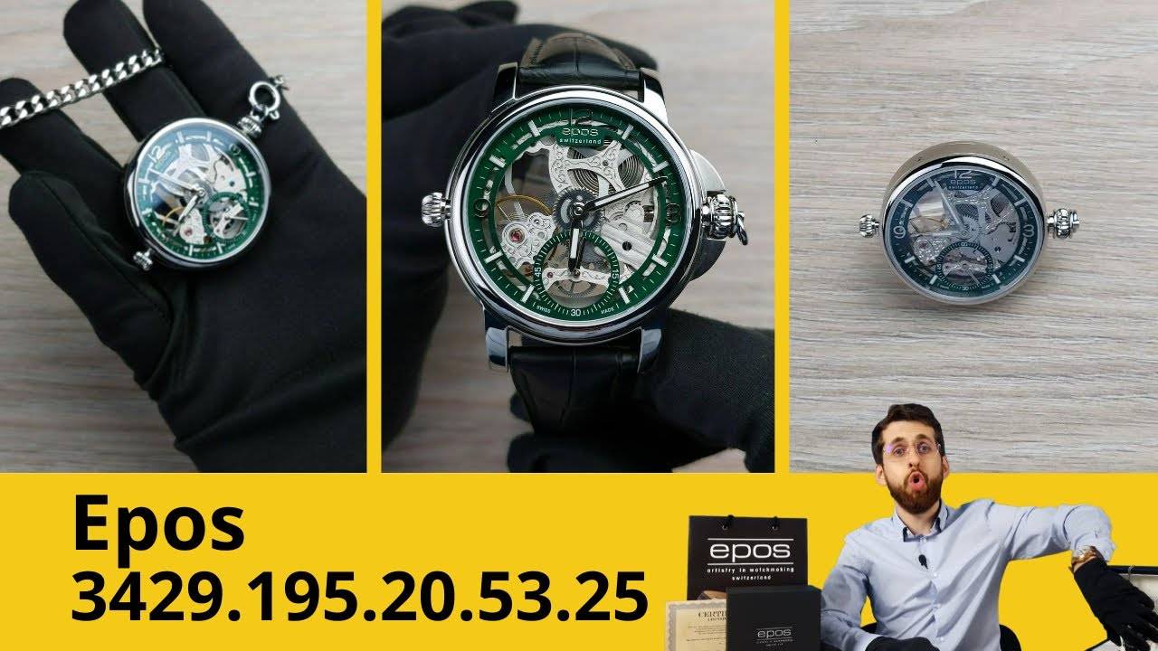 Часы-Трансформер 3 в 1 (Карманные, Наручные, Настольные) / Epos 3429.195.20.53.25 смотреть онлайн