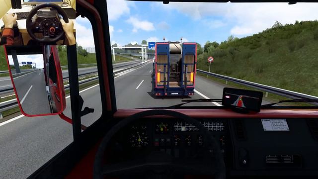 Iveco Turbo 190-38 - Logs Delivery in Germany | Euro Truck Simulator 2 | Logitech G29 Gameplay смотреть онлайн