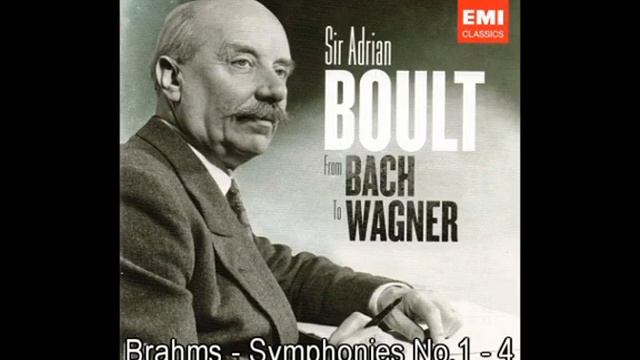 Brahms - Symphonies No.1-4, Sir Adrian Boult, LPO,LSO смотреть онлайн