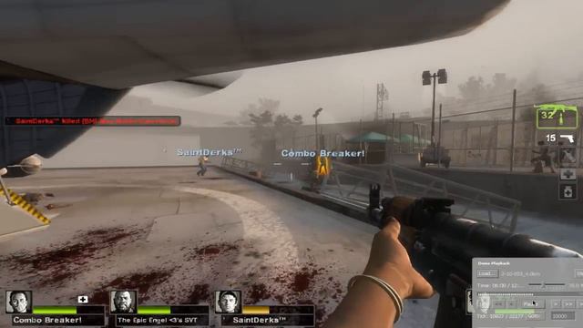 L4D2 Pros: Man Vs Tank! Plus Death Charged Next To Helicopter in The Parish смотреть онлайн