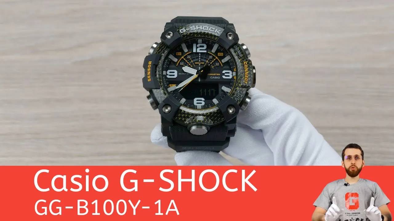 Самый функциональный Mudmaster / Casio G-SHOCK GG-B100Y-1A