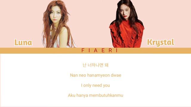 [IndoSub] Luna & Krystal - 'You are My Destiny' смотреть онлайн