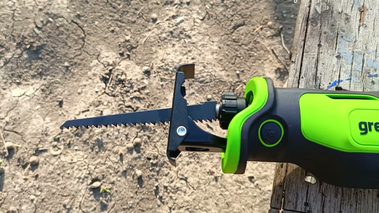 Обзор сабельной пилы Greenworks GPT-BLRS-1: отличный помощник в саду и настройке смотреть онлайн