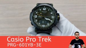 Биополимер и переработанные бутылки / Casio Pro Trek PRG-601YB-3E