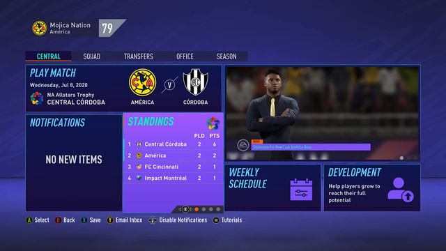 FIFA 21 CLUB AMERICA MANAGER CAREER MODE #1 смотреть онлайн