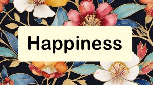 Happiness song. Песня для урока английского языка, написана совместно с учениками 6 класса.