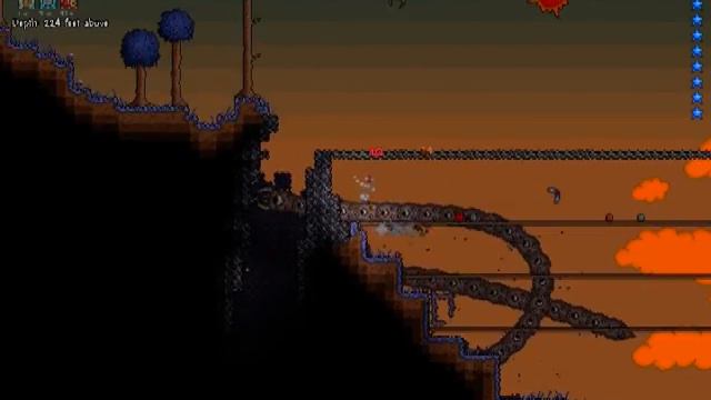 Terraria : Полу-нуб против Пожирателя Миров смотреть онлайн