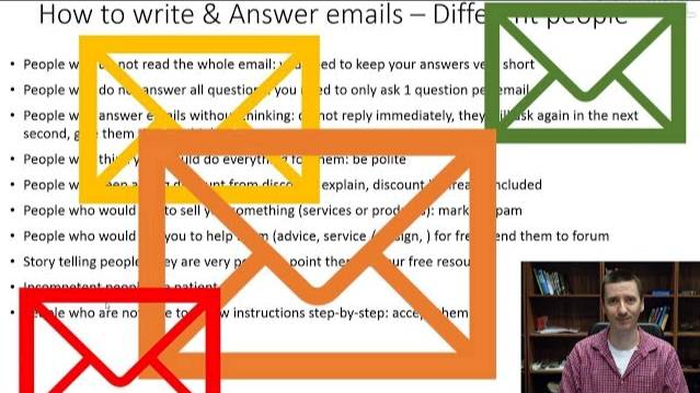 30+ Tips to Help you Write & Answer Emails смотреть онлайн