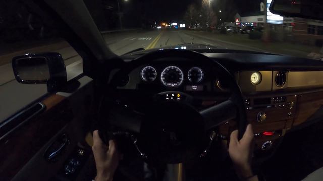 Rolls-Royce Phantom Tungsten Edition - V12 Night Drive Therapy (POV Binaural Audio)
