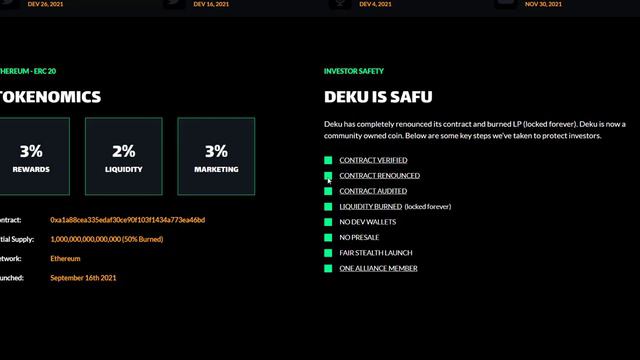 MOST UNDER RATED TOKEN WITH 1000X POTENTIAL DEKU INU TOKEN | SAITAMASK LISTING LOW MARKETCAP ALTCOI смотреть онлайн