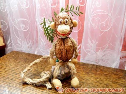 Новогодние игрушки своими руками 2016 год обезьяны смотреть онлайн
