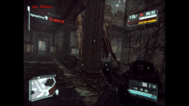 Crysis 3 - RIOT Ghost. Best weapon in crysis 3 beta. смотреть онлайн