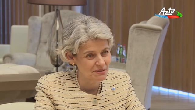 İlham Əliyev UNESCO-nun baş direktoru İrina Bokova ilə görüşüb смотреть онлайн