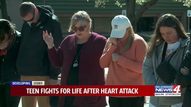 Metro family asks for prayers as teen remains in a coma after sudden heart attack смотреть онлайн